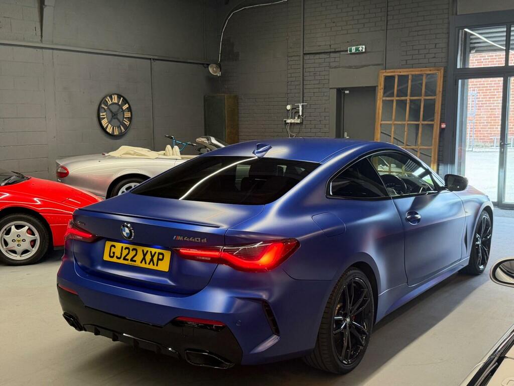 BMW 4 Series Gran Coupe Coupe 3.0 M440d Mht Xdrive Euro 6 Ss GJ22XXP Blue #4
