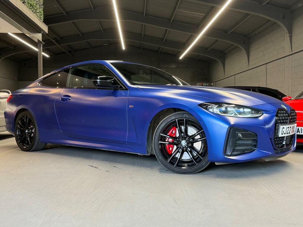 BMW 4 Series Gran Coupe Coupe 3.0 M440d Mht Xdrive Euro 6 Ss GJ22XXP Blue #3