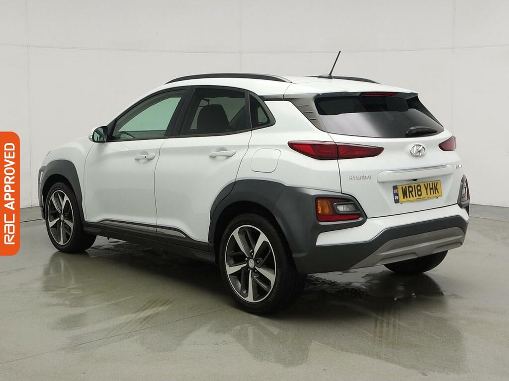 Hyundai Kona 1.0 T-gdi Blue Drive Premium Suv WR18YHK White #4