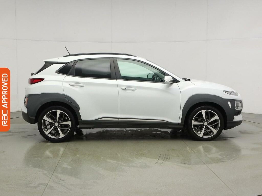 Hyundai Kona 1.0 T-gdi Blue Drive Premium Suv WR18YHK White #5