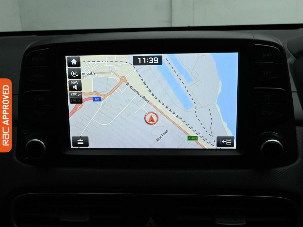 Hyundai Kona 1.0 T-gdi Blue Drive Premium Suv WR18YHK White #3