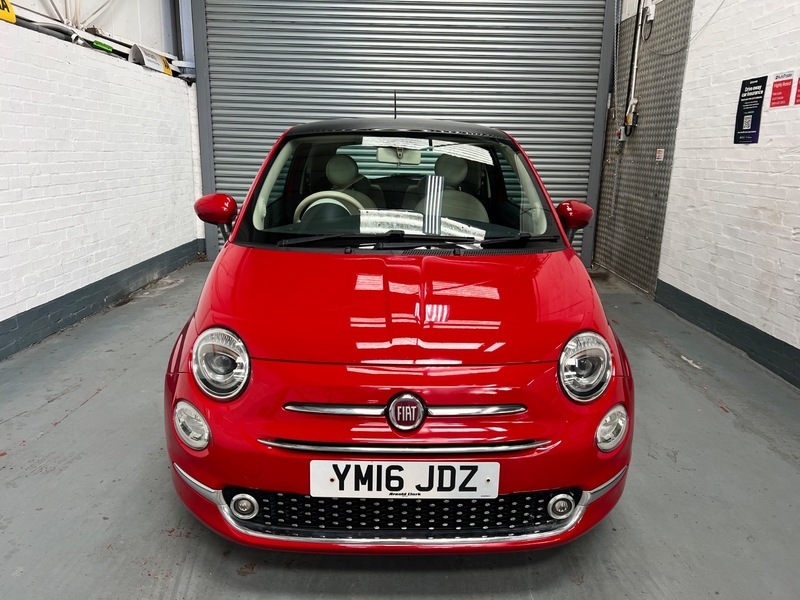 Fiat 500 Lounge Red #2