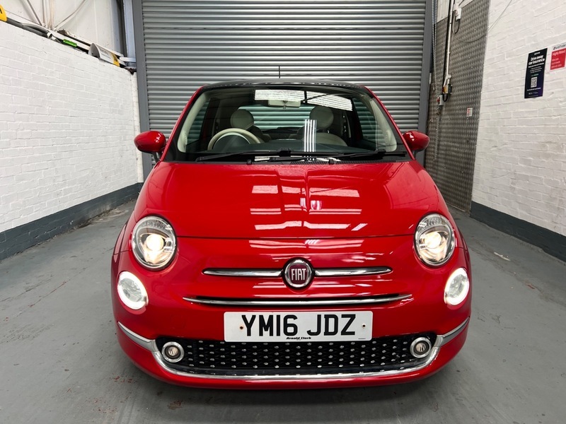 Fiat 500 Lounge Red #3