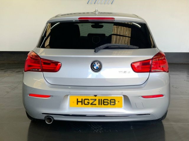 BMW 1 Series 2.0 118D Sport Hatchback Euro 6 HGZ1168 Silver #6