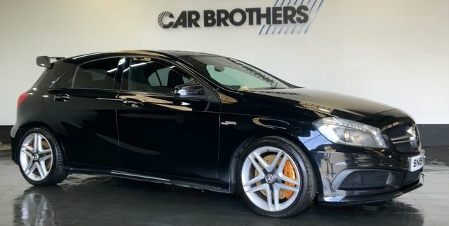 Mercedes-Benz A Class 2.0 A45 Amg Hatchback Spds Dct 4Matic E SN15VPE Black #2