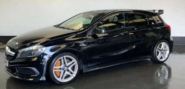 Mercedes-Benz A Class 2.0 A45 Amg Hatchback Spds Dct 4Matic E SN15VPE Black #4