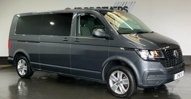 Volkswagen Transporter Shuttle 2.0 Tdi Se Minibus Double Cab Dsg Lwb E Grey