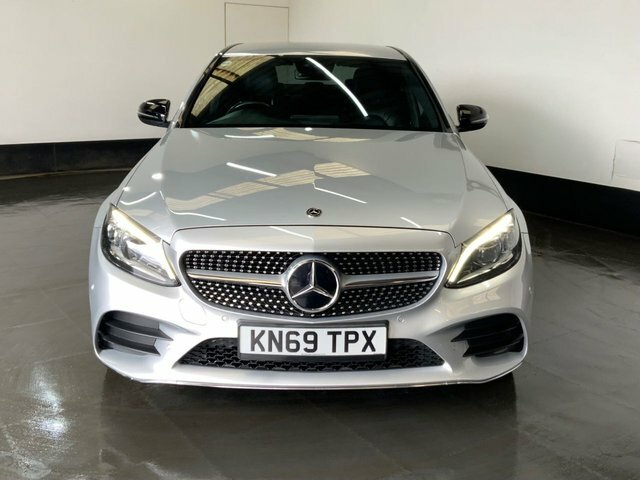 Mercedes-Benz C Class 2.0 C300d Amg Line Premium Saloon G-t KN69TPX Silver #3