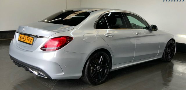 Mercedes-Benz C Class 2.0 C300d Amg Line Premium Saloon G-t KN69TPX Silver #4