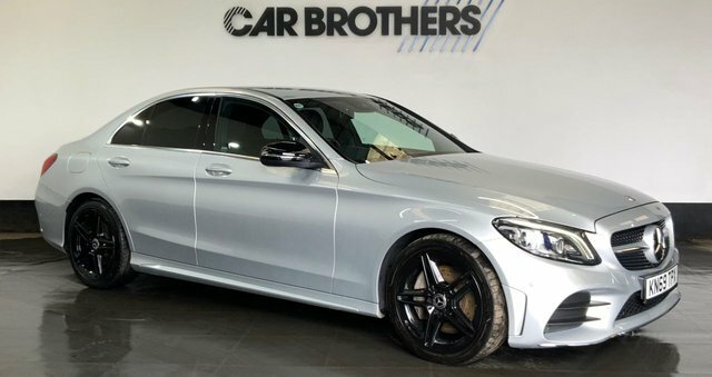 Mercedes-Benz C Class 2.0 C300d Amg Line Premium Saloon G-t Silver