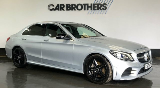 Mercedes-Benz C Class 2.0 C300d Amg Line Premium Saloon G-t KN69TPX Silver #2