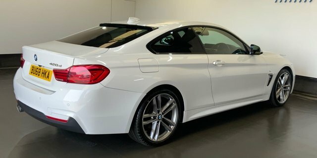 BMW 4 Series Gran Coupe 2.0 420D M Sport Coupe Euro 6 S White #6