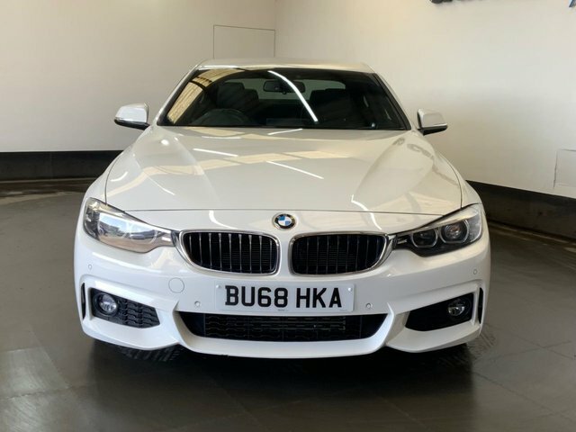 BMW 4 Series Gran Coupe 2.0 420D M Sport Coupe Euro 6 S White #2