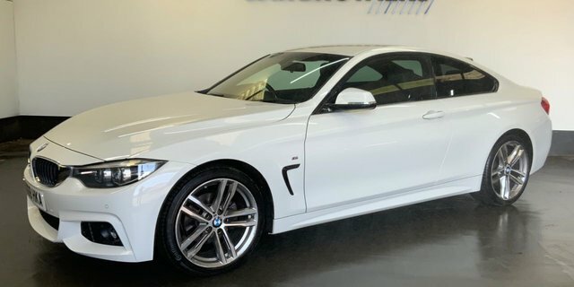 BMW 4 Series Gran Coupe 2.0 420D M Sport Coupe Euro 6 S White #3