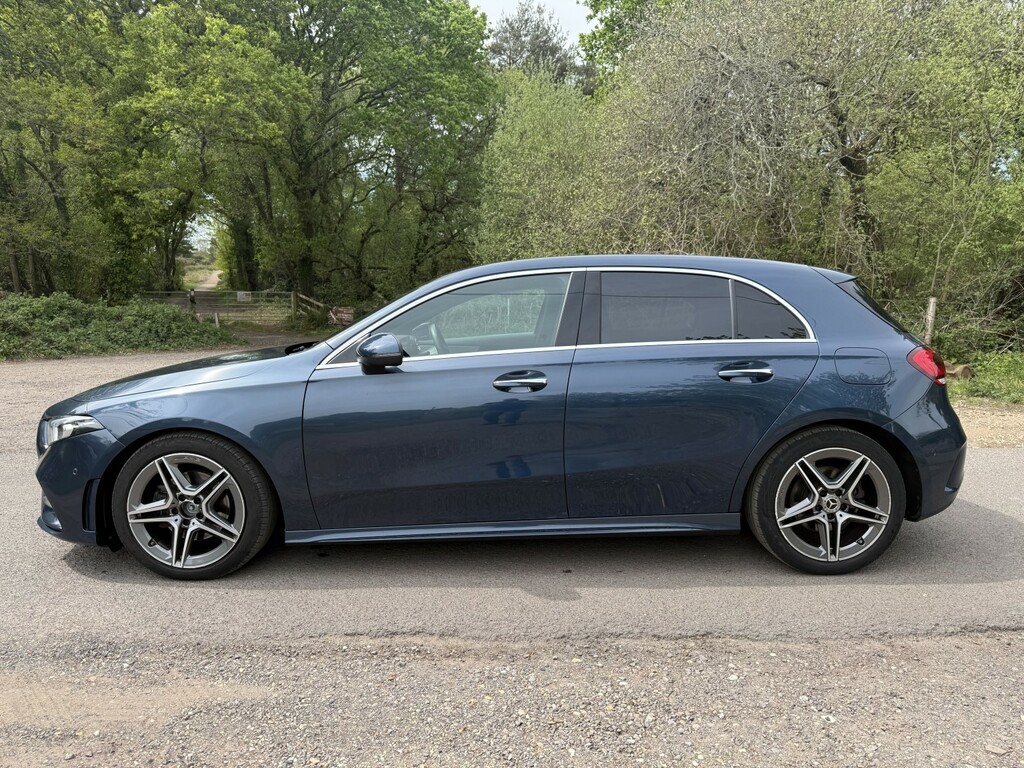 Mercedes-Benz A Class 1.3 A200 Amg Line 2020 HJ20TNZ Blue #4