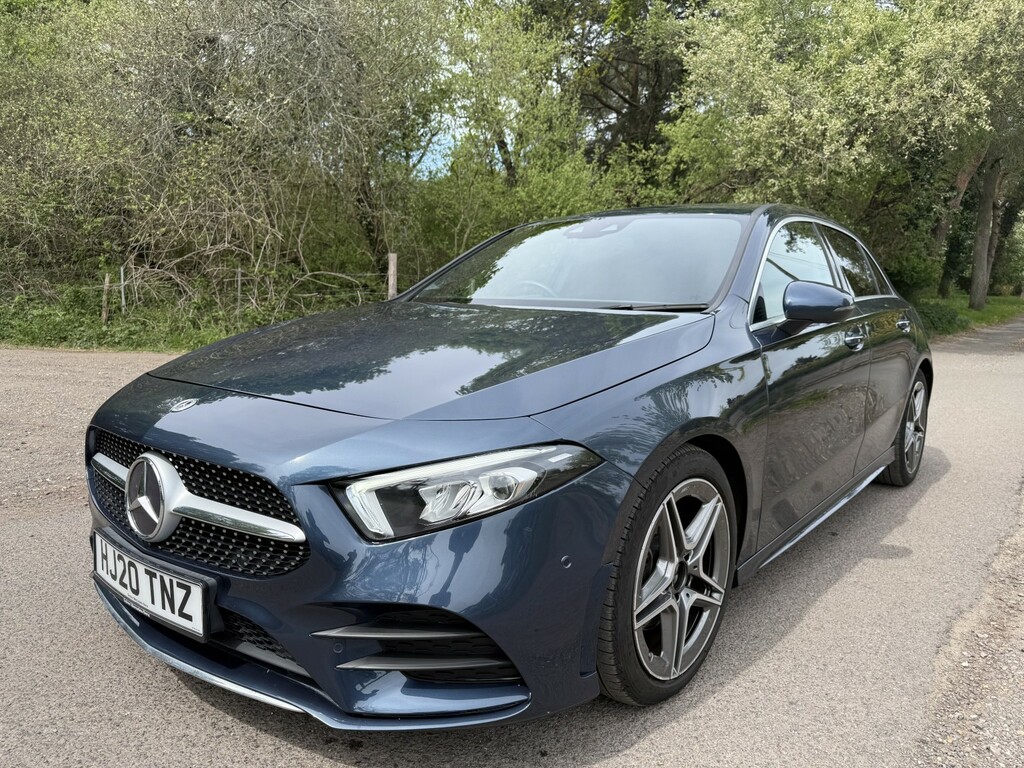 Mercedes-Benz A Class 1.3 A200 Amg Line 2020 HJ20TNZ Blue #2