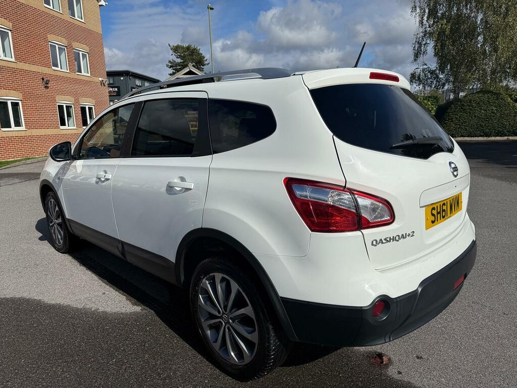 Nissan Qashqai+2 1.5 Dci Tekna 2011 White #6
