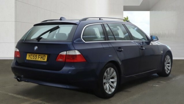 BMW 5 Series 2.0 520D Se Business Edition Touring 2009 Blue #4