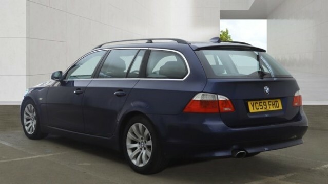 BMW 5 Series 2.0 520D Se Business Edition Touring 2009 Blue #3