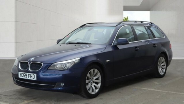 BMW 5 Series 2.0 520D Se Business Edition Touring 2009 Blue #2