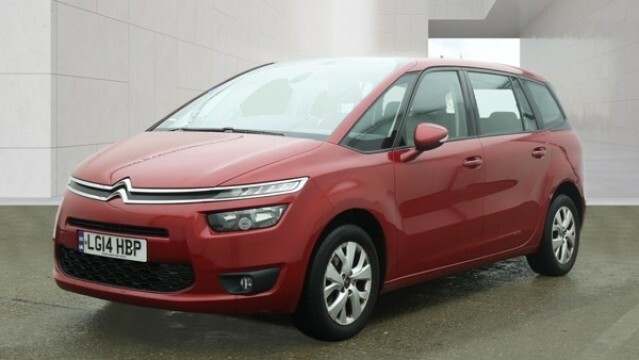 Citroen Grand C4 SpaceTourer 1.6 E-hdi Airdream Vtr 2014 LG14HBP Red #2