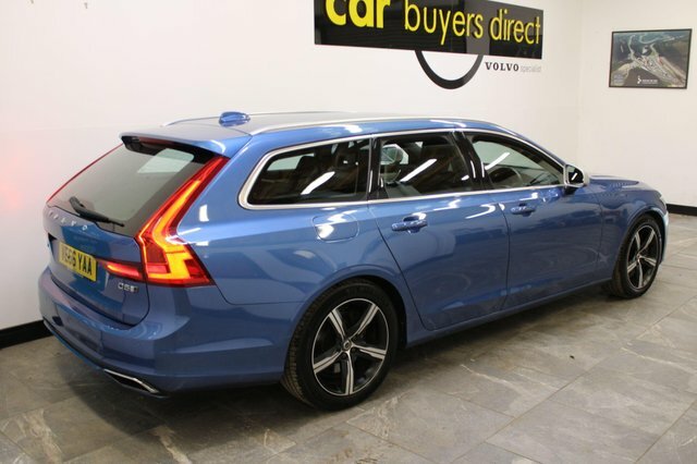Volvo V90 2016 2.0 D5 Powerpulse R-design Awd Euro 6 S Blue #4