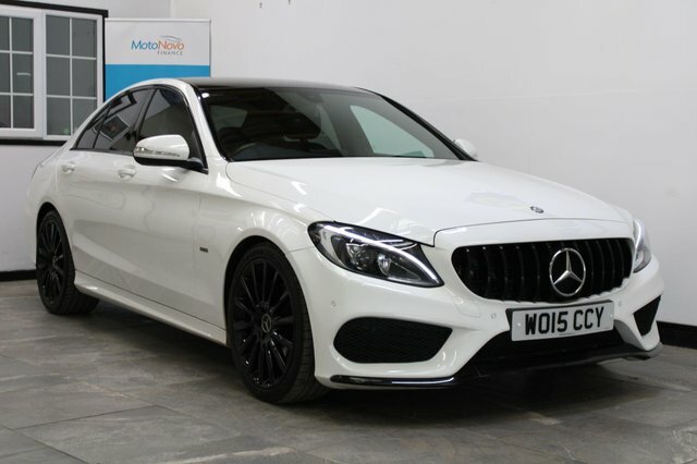 Mercedes-Benz C Class 2015 2.1 C220 Bluetec Amg Line G-tronic Euro 6 S N50NPC White #6