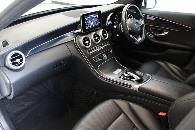 Mercedes-Benz C Class 2015 2.1 C220 Bluetec Amg Line G-tronic Euro 6 S N50NPC White #2