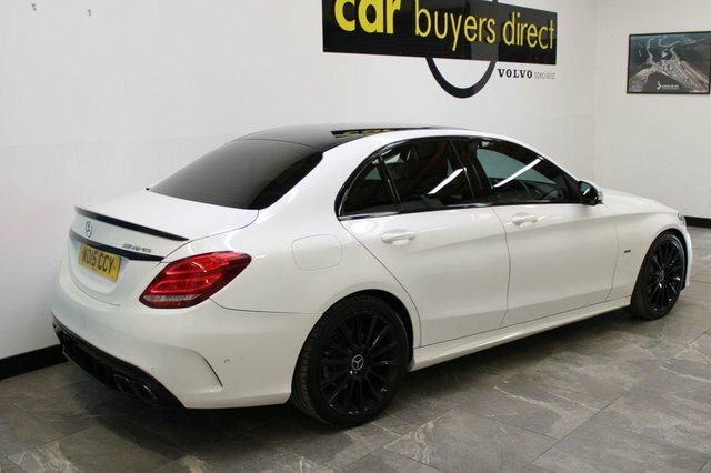 Mercedes-Benz C Class 2015 2.1 C220 Bluetec Amg Line G-tronic Euro 6 S N50NPC White #4