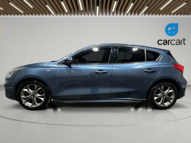 Ford Focus Ecoboost St-line Edition Hatchback YP22EPZ Blue #4