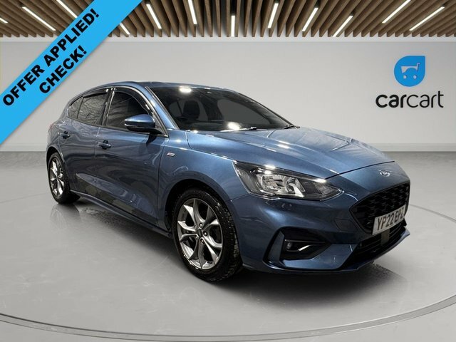 Ford Focus Ecoboost St-line Edition Hatchback Blue