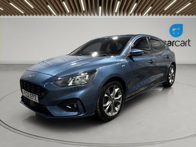 Ford Focus Ecoboost St-line Edition Hatchback YP22EPZ Blue #3