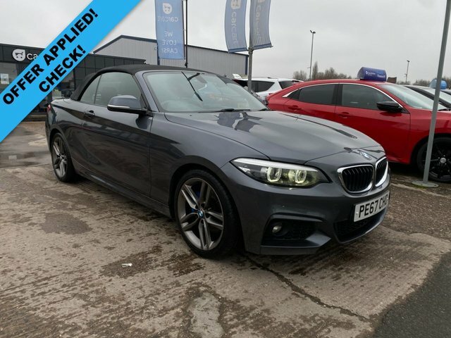 BMW 2 Series 220D M Sport Convertible Grey
