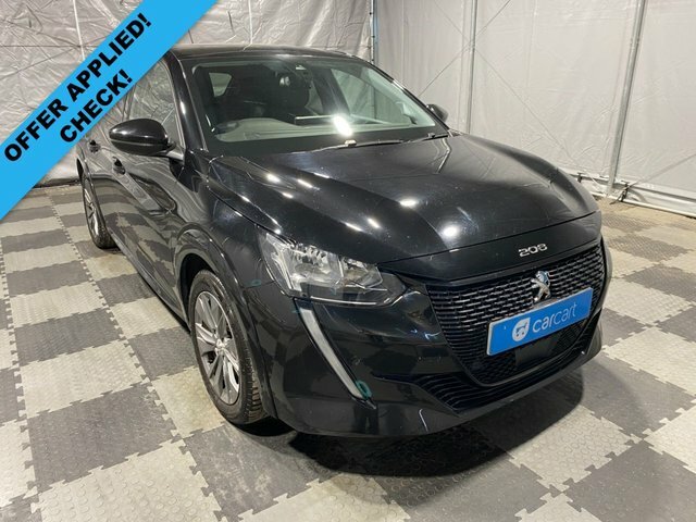 Peugeot e-208 Allure Hatchback Black