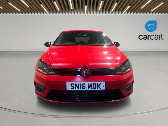 Volkswagen Golf Tdi Bluemotion Tech R-line SN16MDK Red #2
