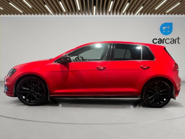 Volkswagen Golf Tdi Bluemotion Tech R-line SN16MDK Red #4