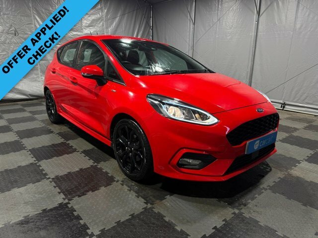 Ford Fiesta Ecoboost Gpf St-line Hatchback Red