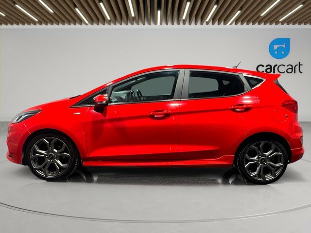 Ford Fiesta Ecoboost Gpf St-line Hatchback LK19RSV Red #4
