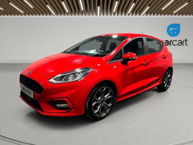 Ford Fiesta Ecoboost Gpf St-line Hatchback LK19RSV Red #3