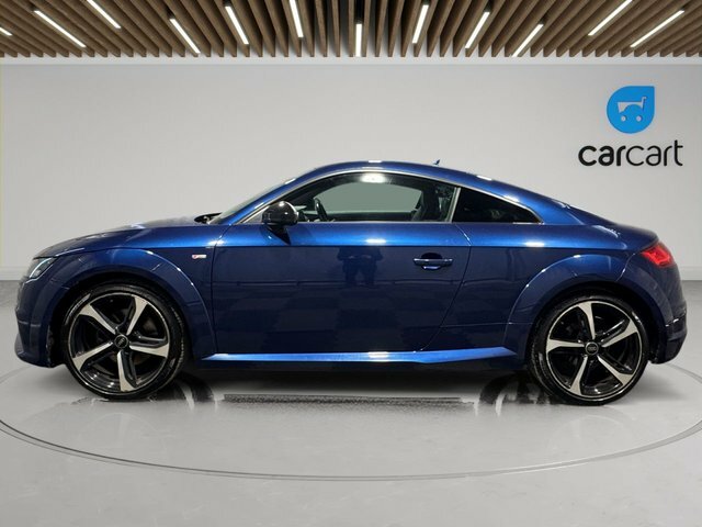 Audi TT Tdi Ultra Black Edition Blue #4