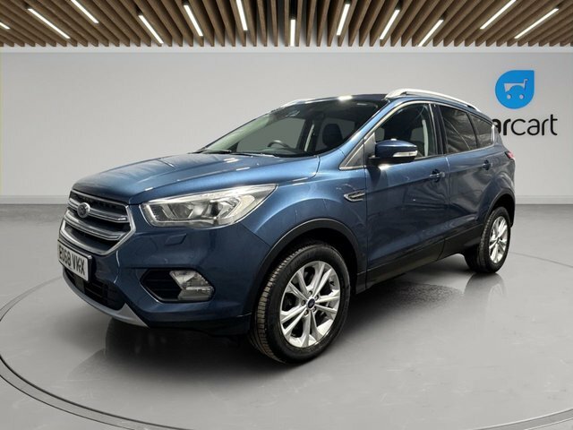 Ford Kuga Tdci Titanium Suv EO68VKX Blue #3