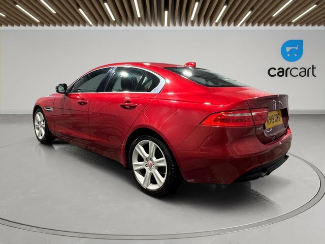 Jaguar XE Gpf Portfolio Saloon KY19DRG Red #5