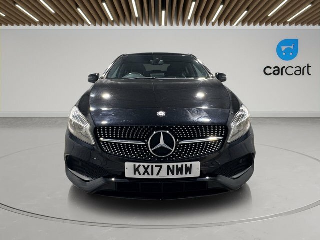 Mercedes-Benz A Class A160 Amg Line Hatchback KX17NWW Black #2