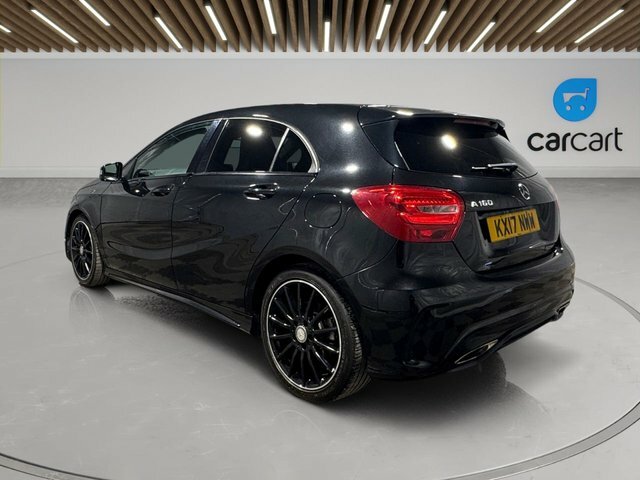 Mercedes-Benz A Class A160 Amg Line Hatchback KX17NWW Black #5