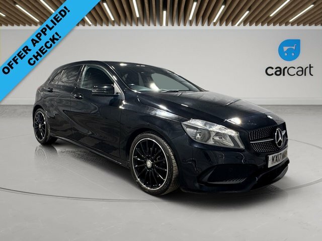 Mercedes-Benz A Class A160 Amg Line Hatchback Black