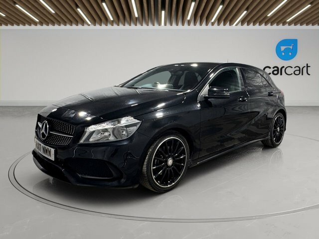 Mercedes-Benz A Class A160 Amg Line Hatchback KX17NWW Black #3