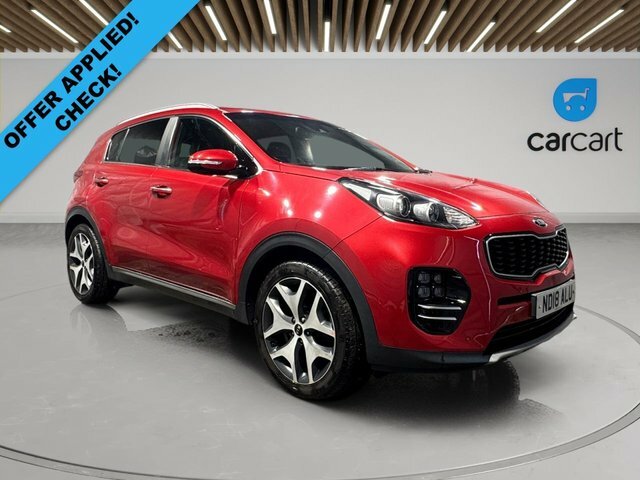 Kia Sportage Crdi Gt-line Suv Red