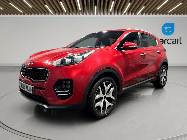 Kia Sportage Crdi Gt-line Suv Red #3
