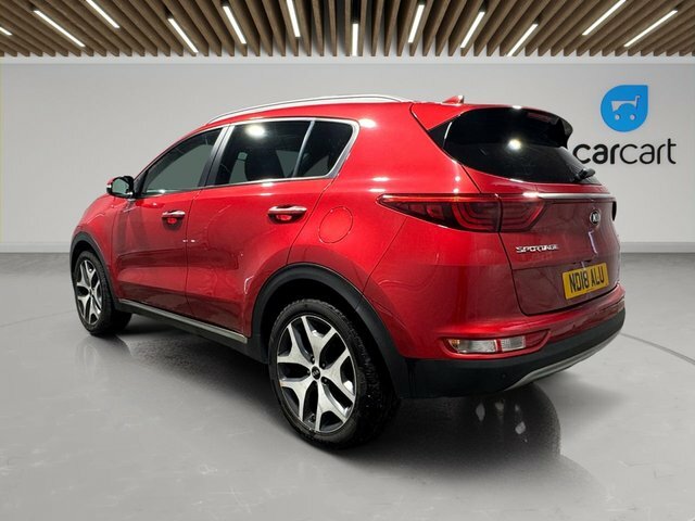 Kia Sportage Crdi Gt-line Suv Red #5