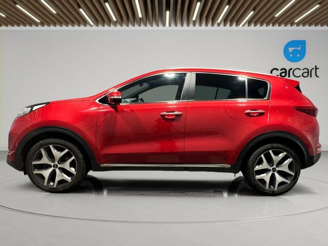 Kia Sportage Crdi Gt-line Suv Red #4